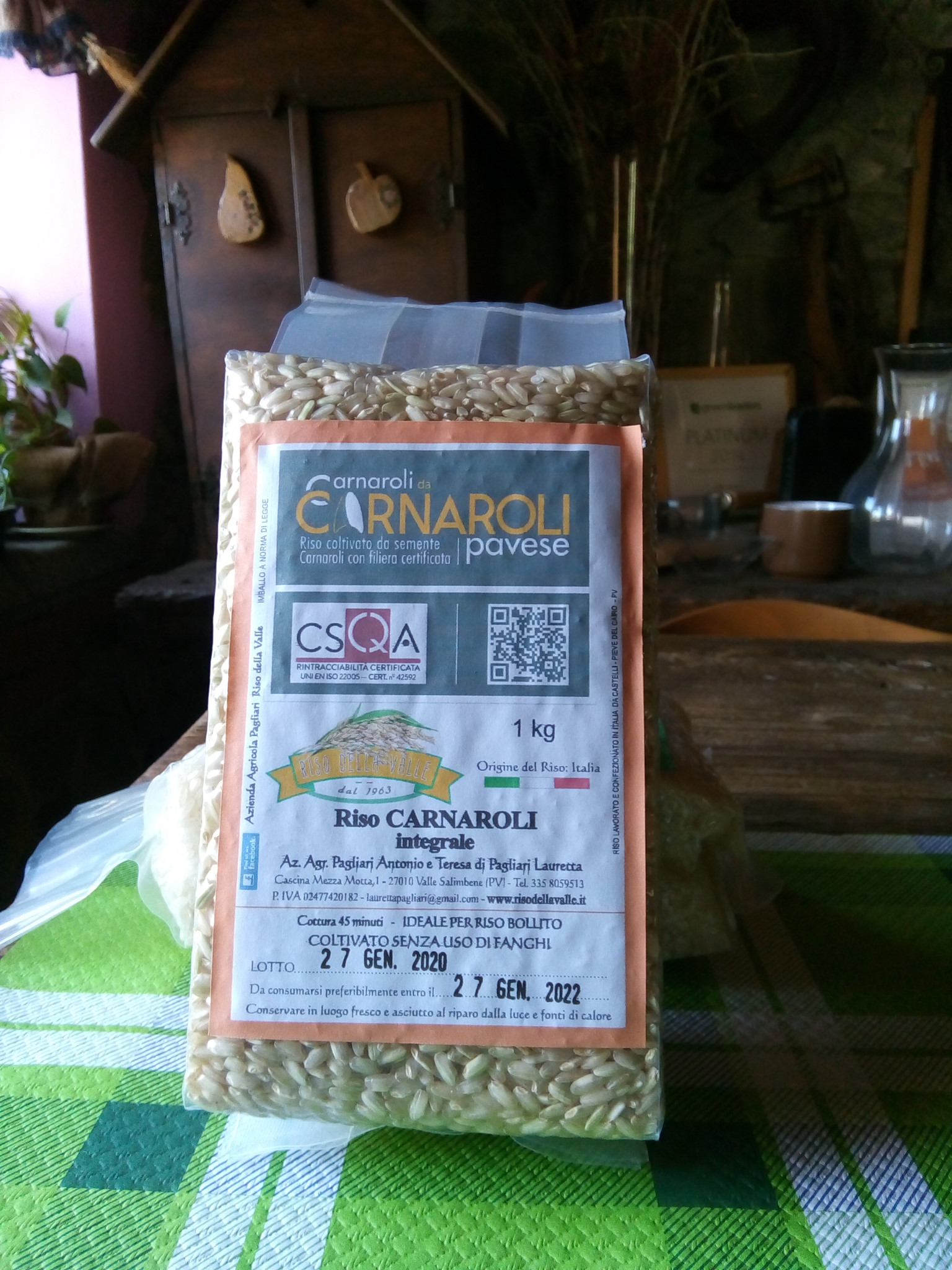 Riso Carnaroli Integrale